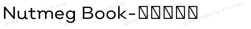 Nutmeg Book字体转换